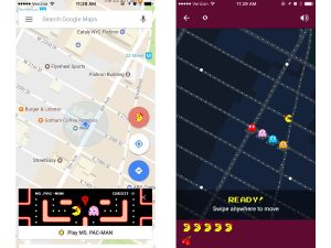 Play Pac-Man in Google Maps  Secret April Fools Day Trick 