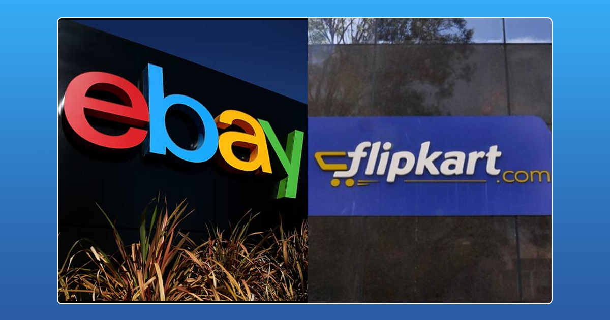 EBAY INC ACQUIRES 5.44% STAKE IN FLIPKART,Startup Stories,eBay Inc Acquires 5.4% Stake In Ecommerce Unicorn Flipkart,Ebay Inc. gets 5.4% stake in Flipkart after merger of India arm,eBay India Acquires 5.4% Stakes in Flipkart,eBay Inc got 5.44% stake in Flipkart in exchange for the eBay India biz & cash investment,Flipkart buys eBay India as it raises $1.4Bn in its biggest ever funding round