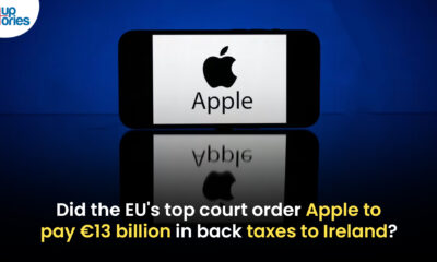 Apple Ordered to Pay €13 Billion in Back Taxes to Ireland by EU's Top Court!,Startup Stories,Startup Stories India,Inspirational Stories 2024,Latest Technology News and Updates,2024 Technology News,Tech News,Apple must pay 13 billion euros in back taxes to Ireland,Top EU court orders Apple to pay €13bn in back taxes,EU court orders Apple to pay Ireland,Apple To Pay Taxes To Ireland,Apple must rules pay billion bill,Top court rules Apple must pay billions in back taxes,EU Court,EU court rules Google,Apple Loses EU Tax Case,EU court orders Apple to pay back billions,Apple,Ireland EU Court