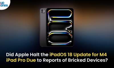 Apple Halts iPadOS 18 Update for M4 iPad Pro Amid Reports of Bricked Devices!,Startup Stories,Startup Stories India,Inspirational Stories 2024,Latest Technology News and Updates,2024 Technology News,Tech News,iPadOS 18,M4 iPad Pro,Bricked devices,Apple update issues,iPad Pro malfunction,Software update problems,Apple support response,Device recovery solutions,Apple Halts iPadOS 18 Update,Apple,Apple Latest Update,Apple Latest Update Issues,iPadOS 18 Update Issues