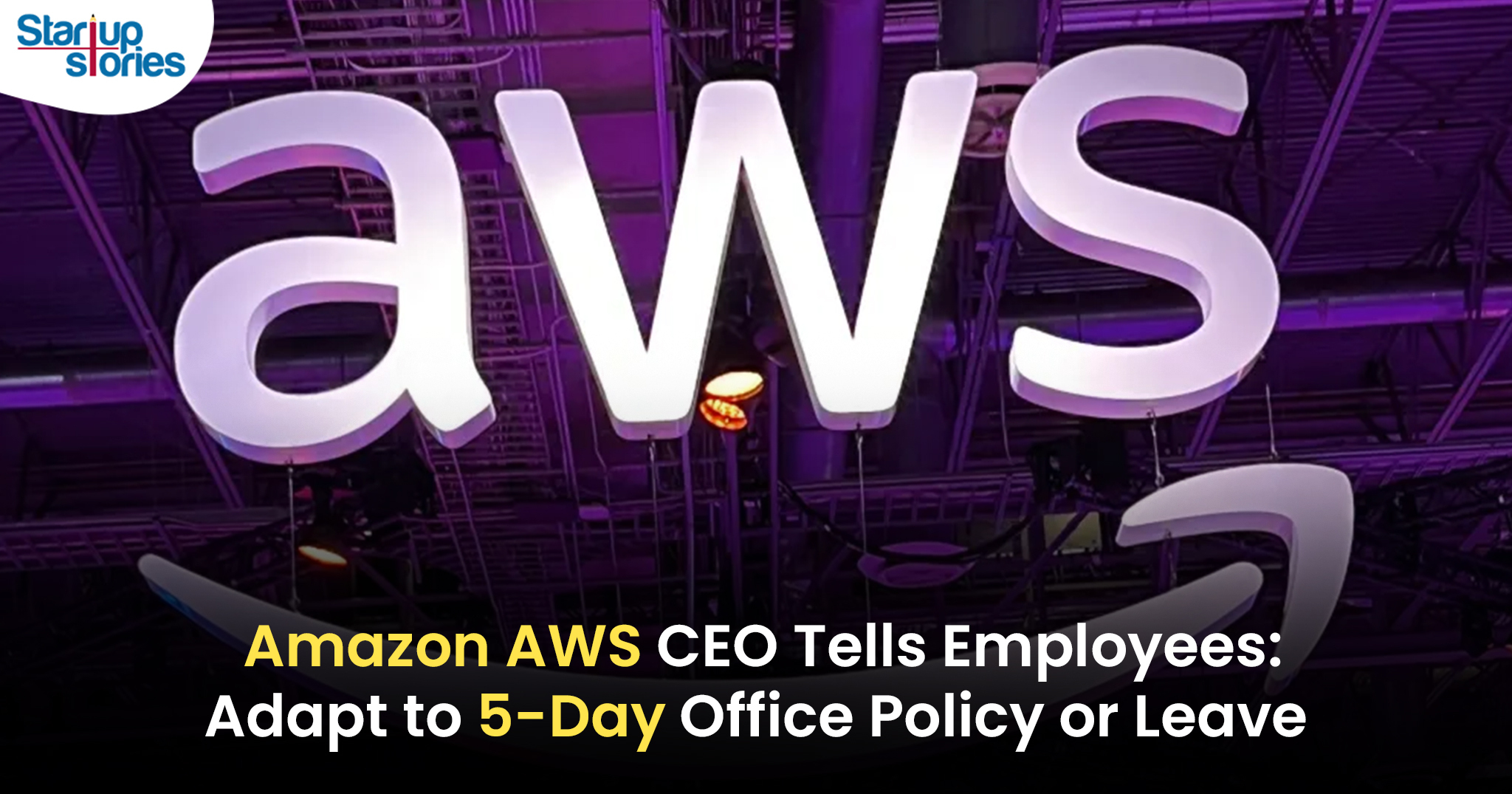 Employees Who Can't Work Five Days In-Office Should Consider Quitting, Says Amazon AWS CEO!,Startup Stories,Startup Stories India,Latest Technology News and Updates,2024 Technology News,Tech News,Amazon AWS CEO statement,remote work policy,in-office work requirements,employees quitting advice,workplace culture,hybrid work model,Amazon work expectations,corporate leadership views,employee retention strategies,productivity and office presence,work-life balance,Amazon employment trends,post-pandemic workplace,office attendance debate,employee engagement,Amazon AWS CEO,Amazon AWS CEO warns staff,Amazon to employees,Matt Garman,CEO Matt Garman,AWS CEO,AWS CEO Matt Garman,CEO Of AWS Matt Garman,AWS,Amazon