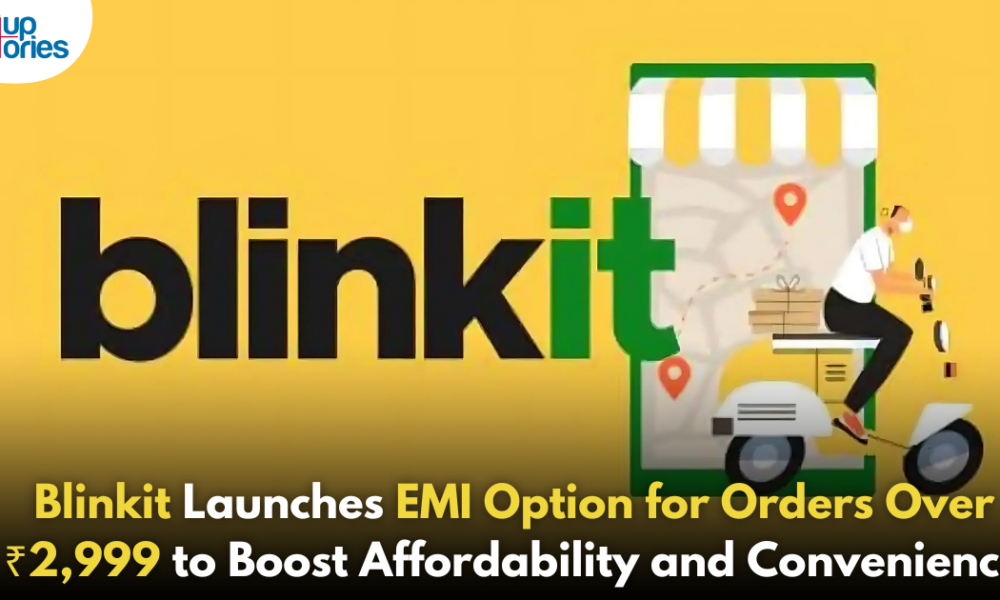 Blinkit Introduces EMI Payment Option for Orders Above ₹2,999: Here’s What You Need to Know!,Startup Stories,Startup Stories India,Latest Technology News and Updates,2024 Technology News,Tech News,startup news,Swiggy Seal Badge,Blinkit EMI payment option,EMI payments for groceries,Blinkit order minimum ₹2,999,Flexible payment options Blinkit,Online grocery shopping EMI,Blinkit payment methods,Shopping with EMI,Benefits of EMI payments,Blinkit news update,How to use EMI on Blinkit,Affordable grocery delivery,Blinkit customer convenience,Online shopping financing,EMI schemes for groceries,Blinkit payment innovations,Blinkit,Blinkit EMI Option,Blinkit introduces EMI option,Blinkit launches EMI option,Blinkit Latest Update