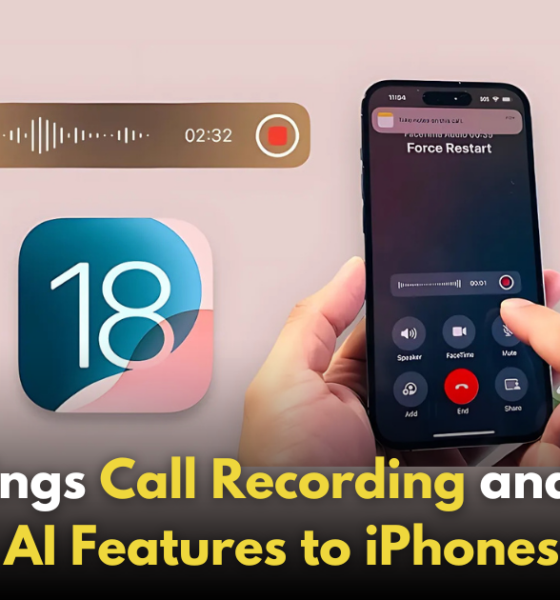 Apple Introduces Call Recording and Advanced AI Features with iOS 18.1 Release!,Startup Stories,Startup Stories India,Inspirational Stories 2024,Latest Technology News and Updates,2024 Technology News,Tech News,startup news,iOS 18.1 release notes,Apple call recording feature,iOS 18.1 advanced AI features,iPhone software update,New features in iOS 18.1,Call recording iOS 18.1,Apple AI technology,iOS 18.1 improvements,iPhone user guide iOS 18.1,Apple updates October 2024,Apple Call Recording,Apple Call Recording Update,Apple Introduces Call Recording,iOS 18.1,iOS,Siri Enhancements,Apple Siri Enhancements,Apple Intelligence,How to Enable Call Recording,How to Enable Call Recording in Apple,Apple