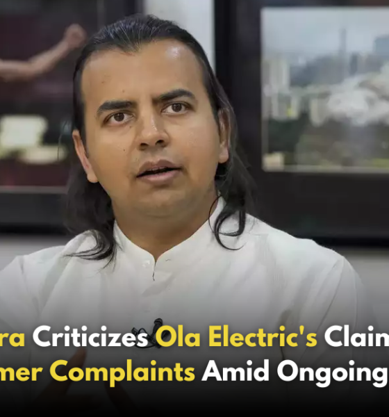 Kunal Kamra Challenges Ola Electric’s Claim of Resolving 99% of Customer Complaints!,Startup Stories,Startup Stories India,Latest Technology News and Updates,2024 Technology News,Tech News,startup news,Kunal Kamra Ola Electric,Ola Electric customer complaints,99% complaint resolution claim,Ola Electric controversy,Kunal Kamra statement,Electric vehicle customer service,Ola Electric response,Social media challenges,Customer satisfaction in EV industry,Ola Electric reputation,Kunal Kamra criticism,EV complaint resolution,Indian electric vehicle market,Ola Electric reviews,Ola Electric Claims,Ola Electric Vehicle Customer Complaints,Ola Electric Vehicle,Ola,Ola Electric,Kunal Kamra,Broader Implications for Ola Electric