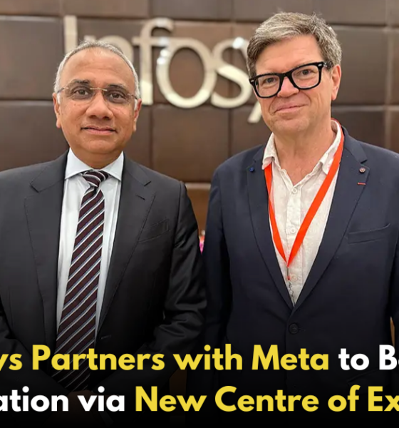 Infosys Collaborates with Meta to Drive Enterprise AI Integration!,Startup Stories,Startup Stories India,Latest Technology News and Updates,2024 Technology News,Tech News,startup news,Swiggy Seal Badge,Infosys Meta collaboration,Enterprise AI integration,AI partnership Infosys Meta,Meta AI technologies,Infosys digital transformation,AI in enterprise solutions,Business AI innovations,Infosys Meta news,AI-driven business strategies,Tech collaboration for AI,Future of enterprise AI,Infosys technology solutions,Meta business applications,AI integration challenges,Digital workforce enhancements,Infosys,Infosys Partners With Meta,Infosys Partners With Meta To Boost AI,Infosys Collaborates with Meta,AI,AI Integration,Meta