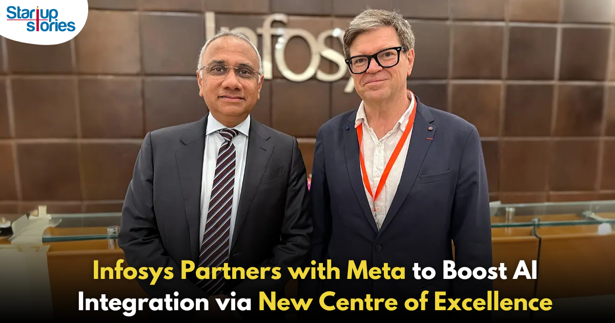 Infosys Collaborates with Meta to Drive Enterprise AI Integration!,Startup Stories,Startup Stories India,Latest Technology News and Updates,2024 Technology News,Tech News,startup news,Swiggy Seal Badge,Infosys Meta collaboration,Enterprise AI integration,AI partnership Infosys Meta,Meta AI technologies,Infosys digital transformation,AI in enterprise solutions,Business AI innovations,Infosys Meta news,AI-driven business strategies,Tech collaboration for AI,Future of enterprise AI,Infosys technology solutions,Meta business applications,AI integration challenges,Digital workforce enhancements,Infosys,Infosys Partners With Meta,Infosys Partners With Meta To Boost AI,Infosys Collaborates with Meta,AI,AI Integration,Meta