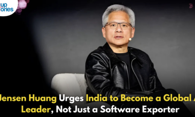 NVIDIA CEO Jensen Huang Calls on India to Lead AI Revolution, Not Just Export Software!,Startup Stories,Startup Stories India,Latest Technology News and Updates,2024 Technology News,Tech News,startup news,Jensen Huang AI revolution,NVIDIA India collaboration,India AI leadership,AI innovation in India,Exporting software vs. AI leadership,Future of AI in India,AI development strategies,NVIDIA CEO speech,India tech industry growth,AI ecosystem in India,AI investments in India,Building AI capabilities,Global AI competition,India as an AI hub,Jensen Huang quotes on AI,NVIDIA,NVIDIA CEO,NVIDIA CEO Jensen Huang,AI,NVIDIA AI Development