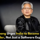 NVIDIA CEO Jensen Huang Calls on India to Lead AI Revolution, Not Just Export Software!,Startup Stories,Startup Stories India,Latest Technology News and Updates,2024 Technology News,Tech News,startup news,Jensen Huang AI revolution,NVIDIA India collaboration,India AI leadership,AI innovation in India,Exporting software vs. AI leadership,Future of AI in India,AI development strategies,NVIDIA CEO speech,India tech industry growth,AI ecosystem in India,AI investments in India,Building AI capabilities,Global AI competition,India as an AI hub,Jensen Huang quotes on AI,NVIDIA,NVIDIA CEO,NVIDIA CEO Jensen Huang,AI,NVIDIA AI Development