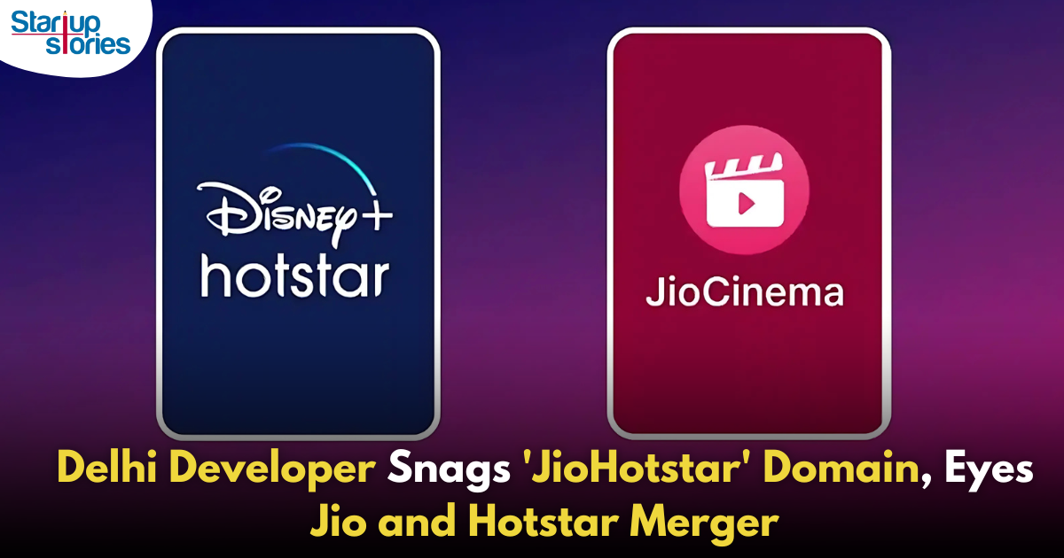 Delhi Developer Acquires 'JioHotstar' Domain, Hoping to Cash In on Jio and Hotstar Merger!,Startup Stories,Startup Stories India,Latest Technology News and Updates,2024 Technology News,Tech News,startup news,JioHotstar domain acquisition,Jio and Hotstar merger,Delhi developer domain purchase,Jio streaming services,Hotstar digital media,Domain investment trends,Jio future plans,Hotstar content strategy,Digital branding opportunities,Technology and entertainment mergers,JioHotstar potential,Online streaming market,Media domain names,Jio's market influence,Investment in tech domains,Delhi Developer Acquires JioHotstar Domain,JioHotstar,Disney+ Hotstar,JioHotstar Domain,Jio,Hotstar,Jio And Hotstar Merger