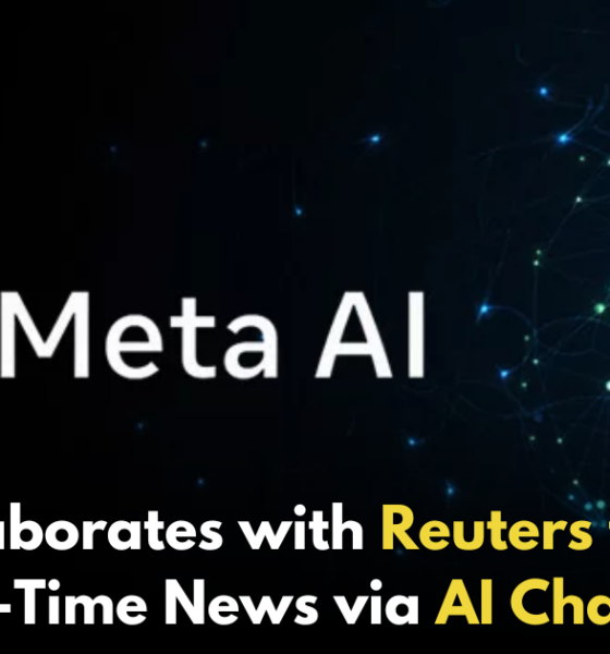 Meta Collaborates with Reuters to Provide Real-Time News via AI Chatbot!,Startup Stories,Startup Stories India,Inspirational Stories 2024,Latest Technology News and Updates,2024 Technology News,Tech News,startup news,Meta Reuters collaboration,AI news chatbot,Real-time news updates,Meta AI technology,Reuters news integration,Chatbot for news,AI in journalism,Instant news delivery,Meta news service,Automated news reporting,News chatbot features,AI-driven news solutions,Digital news innovation,Conversational AI for news,Media partnerships in AI,Meta