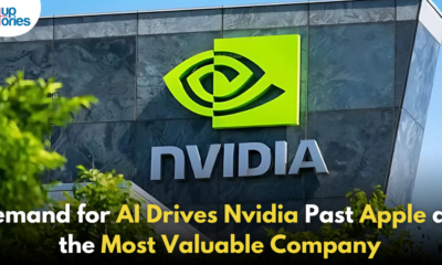 Nvidia Surpasses Apple as World’s Most Valuable Company Amid AI Demand Surge!,Startup Stories,Startup Stories India,Inspirational Stories 2024,Latest Technology News and Updates,2024 Technology News,Tech News,startup news,Nvidia Apple comparison,Most valuable compay,Nvidia market value,AI demand surge,Nvidia stock performance,Apple market capitalization,Technology market trends,AI industry growth,Nvidia dominance,Investment in AI,Tech company rankings,Business valuation,Future of AI,Nvidia financial performance,Apple vs. Nvidia,Nvidia,Apple