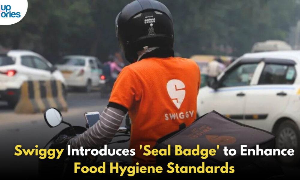 Swiggy Introduces 'Seal Badge' to Elevate Hygiene Standards in Food Delivery!,Startup Stories,Startup Stories India,Latest Technology News and Updates,2024 Technology News,Tech News,startup news,Swiggy Seal Badge,Food delivery hygiene standards,Swiggy hygiene initiatives,Food safety measures,Hygiene in food delivery,Swiggy customer safety,Online food delivery improvements,Seal Badge significance,Health standards in food services,Swiggy trust and safety,Restaurant hygiene certification,Food delivery innovation,Consumer confidence in food delivery,Swiggy quality assurance,Safe food delivery practices,Swiggy,Swiggy Seal Badge,Swiggy Seal Badge For Hygine Food Delivery,Swiggy Latest Badge,Swiggy Latest Update,Swiggy Introduces Seal Badge