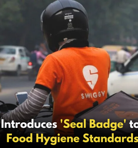 Swiggy Introduces 'Seal Badge' to Elevate Hygiene Standards in Food Delivery!,Startup Stories,Startup Stories India,Latest Technology News and Updates,2024 Technology News,Tech News,startup news,Swiggy Seal Badge,Food delivery hygiene standards,Swiggy hygiene initiatives,Food safety measures,Hygiene in food delivery,Swiggy customer safety,Online food delivery improvements,Seal Badge significance,Health standards in food services,Swiggy trust and safety,Restaurant hygiene certification,Food delivery innovation,Consumer confidence in food delivery,Swiggy quality assurance,Safe food delivery practices,Swiggy,Swiggy Seal Badge,Swiggy Seal Badge For Hygine Food Delivery,Swiggy Latest Badge,Swiggy Latest Update,Swiggy Introduces Seal Badge