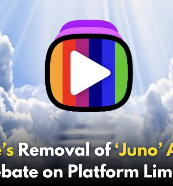 YouTube Demands Removal of 'Juno' from Apple’s Vision Pro; Developer Responds!,Startup Stories,Startup Stories India,Inspirational Stories 2024,Latest Technology News and Updates,2024 Technology News,Tech News,startup news,YouTube Juno removal,Juno app controversy,YouTube developer response,Apple Vision Pro apps,Juno app features,Video streaming apps Vision Pro,YouTube policy changes,App removal news,Developer statements YouTube,Apple Vision Pro,Context on YouTube's App Development,YouTube,YouTube Latest News,Juno,Juno App,Apple