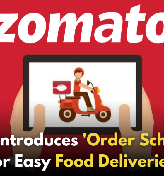 Zomato Introduces 'Order Scheduling' Feature for Seamless Pre-Planned Deliveries!,Startup Stories,Startup Stories India,Inspirational Stories 2024,Latest Technology News and Updates,2024 Technology News,Tech News,startup news,Zomato order scheduling,Zomato pre-planned deliveries,Zomato new features 2024,food delivery scheduling,Zomato updates,seamless food delivery,Zomato user experience,order scheduling apps,Zomato delivery features,online food ordering trends,Zomato,Zomato Latest Update,Zomato Introduces Order Scheduling,Zomato Order Scheduling Update,Zomato Future Expansion Plans