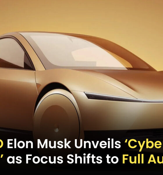 Tesla CEO Elon Musk Unveils ‘Cybercab’ and ‘Robovan’ as Focus Shifts Toward Full Automation