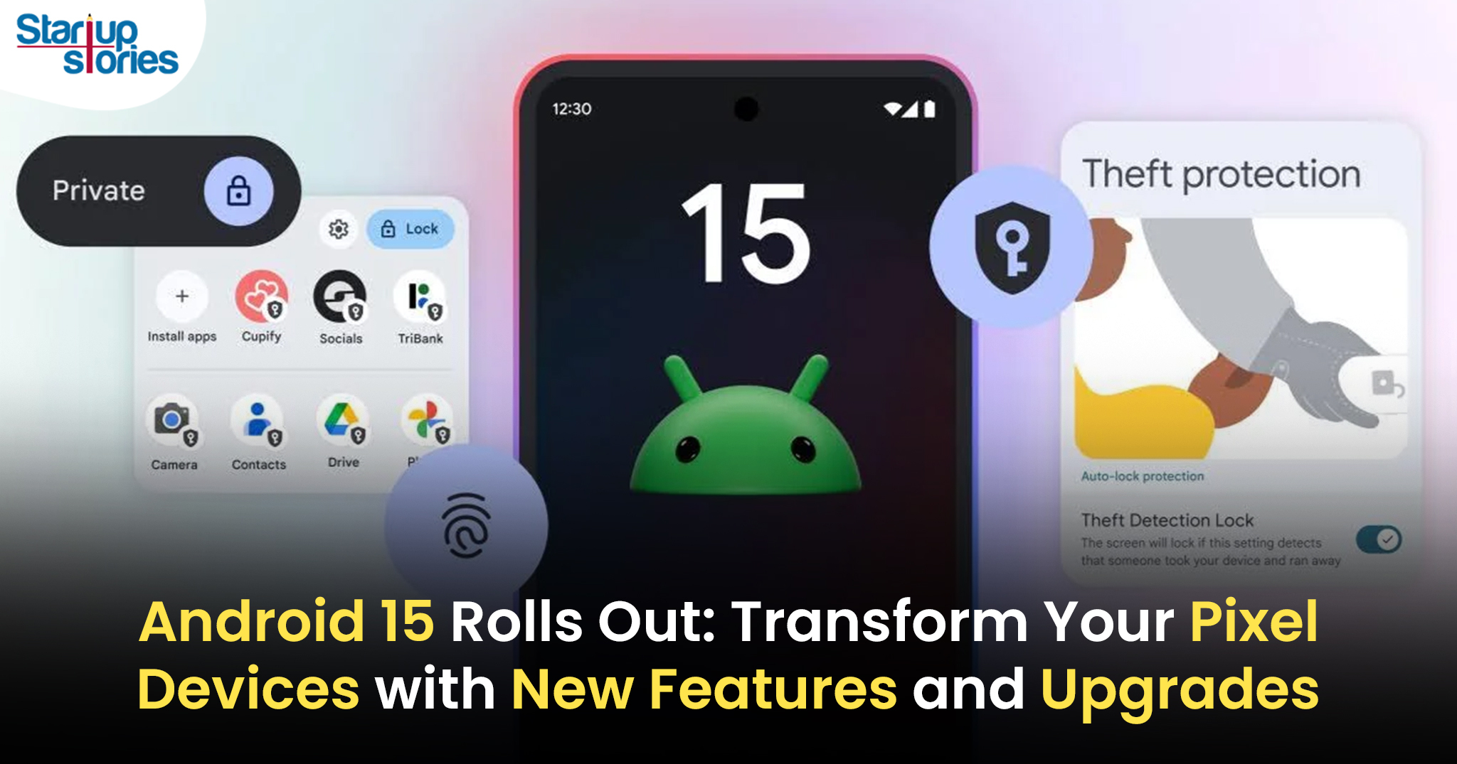 Google Officially Rolls Out Android 15 for All Pixel Devices!,Startup Stories,Startup Stories India,Latest Technology News and Updates,2024 Technology News,Tech News,Android 15 release,Google Pixel devices update,Android 15 features,Pixel phone software update,Android 15 rollout news,Google mobile OS,Android 15 compatibility,Pixel devices Android 15,new features Android 15,Google Android updates,Google Officially Rolls Out Android 15,Android 15 Now Available for Pixel Phones and Tablets,How to Install Android 15 on Your Pixel Device,Key Features and Improvements in Android 15,Android Visual Enhancements,Android New Widgets and Customization Tools,Android Enhanced Privacy and Security,Android Better PDF Handling,Android Improved Camera Features,Seamless Android Experience for Pixel Devices,Pixel Devices,Android 15,Android 15 For All Pixel Divices,Google,Android