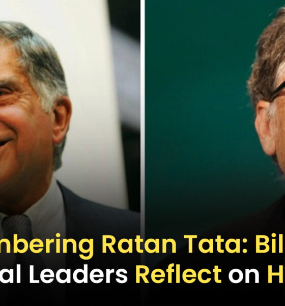 Ratan Tata's Passing: A Global Loss Remembered by Bill Gates and Industry Leaders!