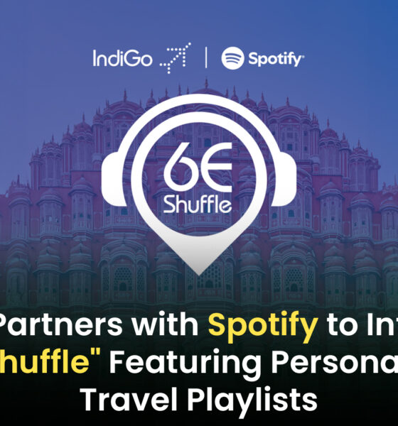 IndiGo and Spotify Team Up to Launch "6E Shuffle" with Customized Travel Playlists and Free Spotify Premium!,Startup Stories,Startup Stories India,Latest Technology News and Updates,2024 Technology News,Tech News,IndiGo Spotify partnership,6E Shuffle,customized travel playlists,free Spotify Premium,IndiGo in-flight entertainment,Spotify playlists for travel,airline music collaboration,travel music experience,IndiGo promotions,Spotify Premium offer,passenger experience enhancements,music streaming in airlines,IndiGo travel perks,Spotify travel playlists,airline marketing strategies,IndiGo,IndiGo And Spotify,IndiGo and Spotify launch 6E Shuffle,IndiGo Takes Flight with Spotify,Spotify,Spotify Customized Travel Playlist,Spotify Launches 6E Shuffle,6E Shuffle,6E Shuffle With Customized Travel Playlist