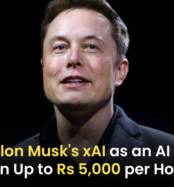 Elon Musk's xAI Seeks AI Tutors with Competitive Pay of Up to Rs 5,000 per Hour!,Startup Stories,Startup Stories India,Latest Technology News and Updates,2024 Technology News,Tech News,Elon Musk xAI,AI tutors job opportunity,competitive pay for AI tutors,artificial intelligence jobs,AI education roles,xAI recruitment,AI tutoring positions,high-paying tutor jobs,online AI tutoring,job openings in AI,tech industry jobs,xAI initiatives,AI tutor requirements,future of AI education,xAI,Elon Musk,AI Tutor