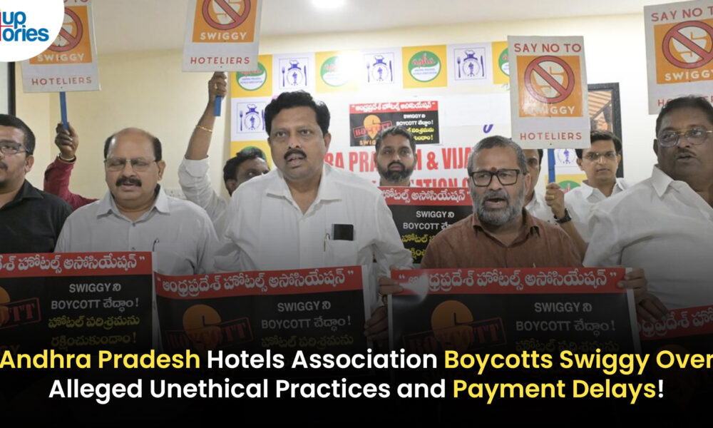 Andhra Pradesh Hotels Association Announces Boycott of Swiggy Over Unethical Practices and Payment Delays!,Startup Stories,Startup Stories India,Inspirational Stories 2024,Latest Technology News and Updates,2024 Technology News,Tech News,APHA to Boycott Swiggy,Andhra Pradesh Hotels Association,Swiggy boycott,Unethical practices Swiggy,Restaurant delivery platforms India,Food delivery app controversies,Restaurant industry protests,Business ethics in food delivery,Andhra Pradesh hospitality sector,Online food delivery challenges,Andhra Pradesh Hotels Association Announces Boycott of Swiggy,Swiggy Payment delays restaurants,Swiggy,Allegations of Unethical Practices,Reasons for the Boycott,APHA,Zomato