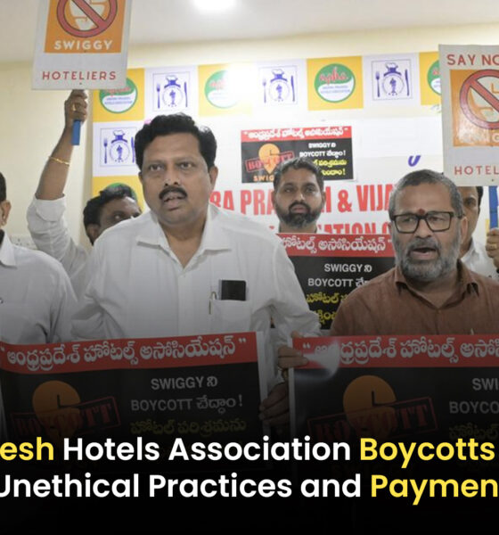 Andhra Pradesh Hotels Association Announces Boycott of Swiggy Over Unethical Practices and Payment Delays!,Startup Stories,Startup Stories India,Inspirational Stories 2024,Latest Technology News and Updates,2024 Technology News,Tech News,APHA to Boycott Swiggy,Andhra Pradesh Hotels Association,Swiggy boycott,Unethical practices Swiggy,Restaurant delivery platforms India,Food delivery app controversies,Restaurant industry protests,Business ethics in food delivery,Andhra Pradesh hospitality sector,Online food delivery challenges,Andhra Pradesh Hotels Association Announces Boycott of Swiggy,Swiggy Payment delays restaurants,Swiggy,Allegations of Unethical Practices,Reasons for the Boycott,APHA,Zomato