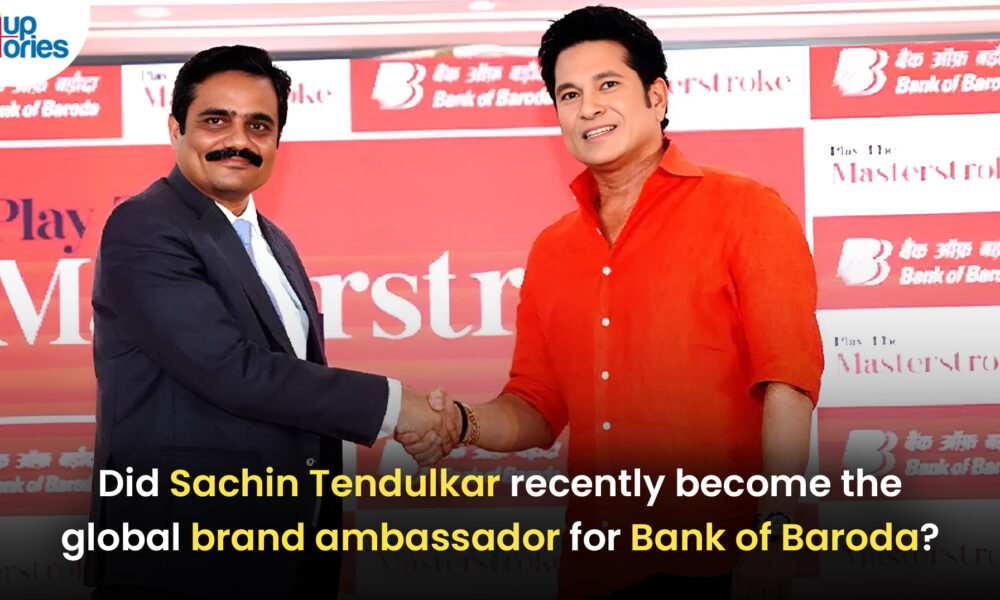 Sachin Tendulkar Joins Bank of Baroda as Global Brand Ambassador: A Strategic Partnership for Growth!,Startup Stories,Startup Stories India,Inspirational Stories 2024,Latest Technology News and Updates,2024 Technology News,Tech News,Bank of Baroda appoints Sachin Tendulkar as Global Brand Ambassador,Bank of Baroda as Global Brand Ambassador,Bank of Baroda Brand Ambassador,Bank of Baroda Global Brand Ambassador,Sachin Tendulkar Bank of Baroda ambassadorship,Bank of Baroda strategic partnership Sachin Tendulkar,Sachin Tendulkar brand ambassador announcement,Bank of Baroda,Sachin Tendulkar Joins Bank of Baroda as Global Brand Ambassador,Sachin Tendulkar,Crickter Sachin Tendulkar,Sachin Tendulkar financial services ambassador