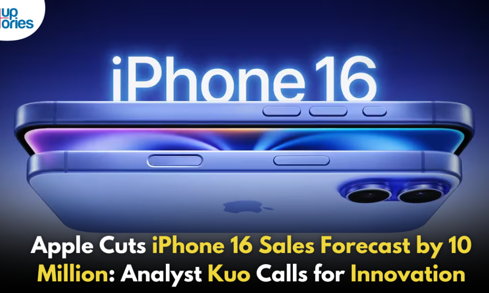 Apple Lowers iPhone 16 Sales Forecast by 10 Million: Analyst Kuo Says Hardware Innovation Is Key to Future Growth!,Startup Stories,Startup Stories India,Latest Technology News and Updates,2024 Technology News,Tech News,startup news,iPhone 16 sales forecast,Apple sales prediction 2024,analyst Kuo iPhone forecast,hardware innovation Apple,iPhone 16 market performance,Apple iPhone sales decline,future growth of Apple,iPhone sales analysis,impact of hardware innovation,Apple financial outlook 2024,smartphone market trends,iPhone sales projections,Kuo's predictions on Apple,Apple product innovation strategy,iPhone 16 consumer demand,Ming-Chi Kuo,Impact on Overall iPhone Production,Apple,Apple Phones,iPhones,iphone 16,iphone 16 Sales,iphone 16 Performance