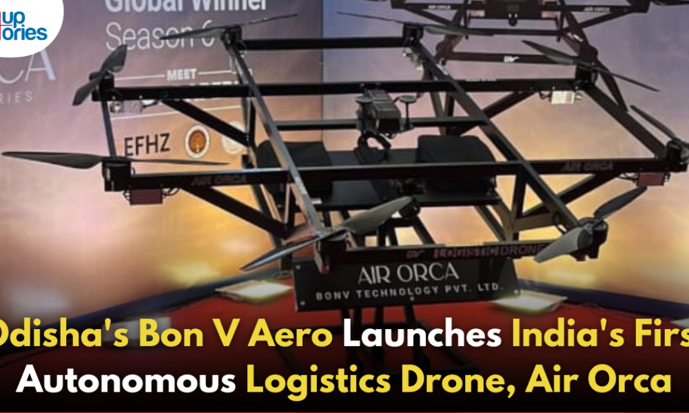 Odisha-Based Startup Bon V Aero Launches India’s First Fully Autonomous Logistics Drone Service, Air Orca!