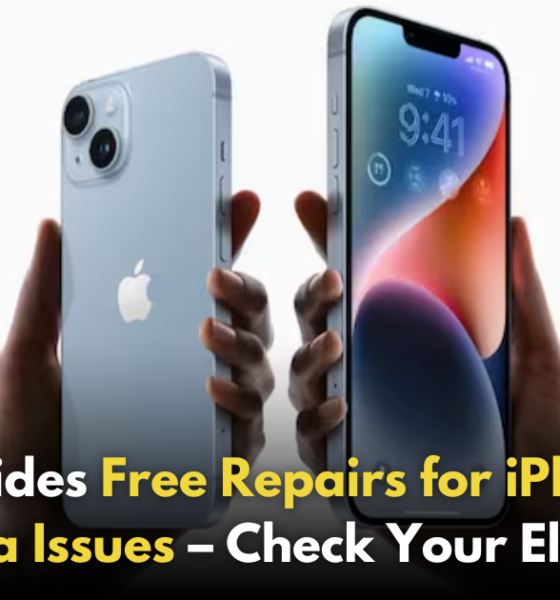 Apple Launches Free Repair Program for iPhone 14 Plus Users Experiencing Camera Issues -