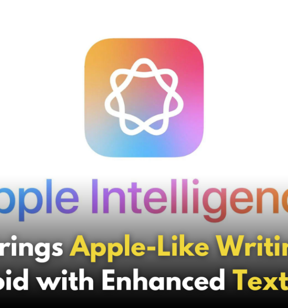 New App Brings Apple’s Writing Tools Features to Android!