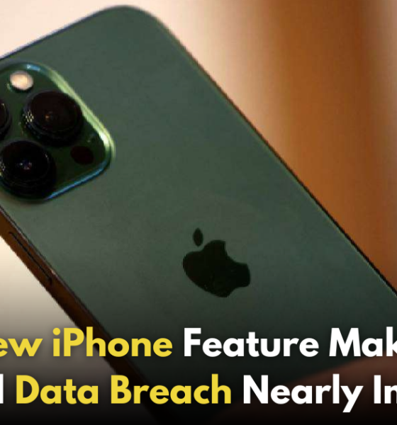 New iPhone Security Feature Makes Phone Theft Nearly Impossible!