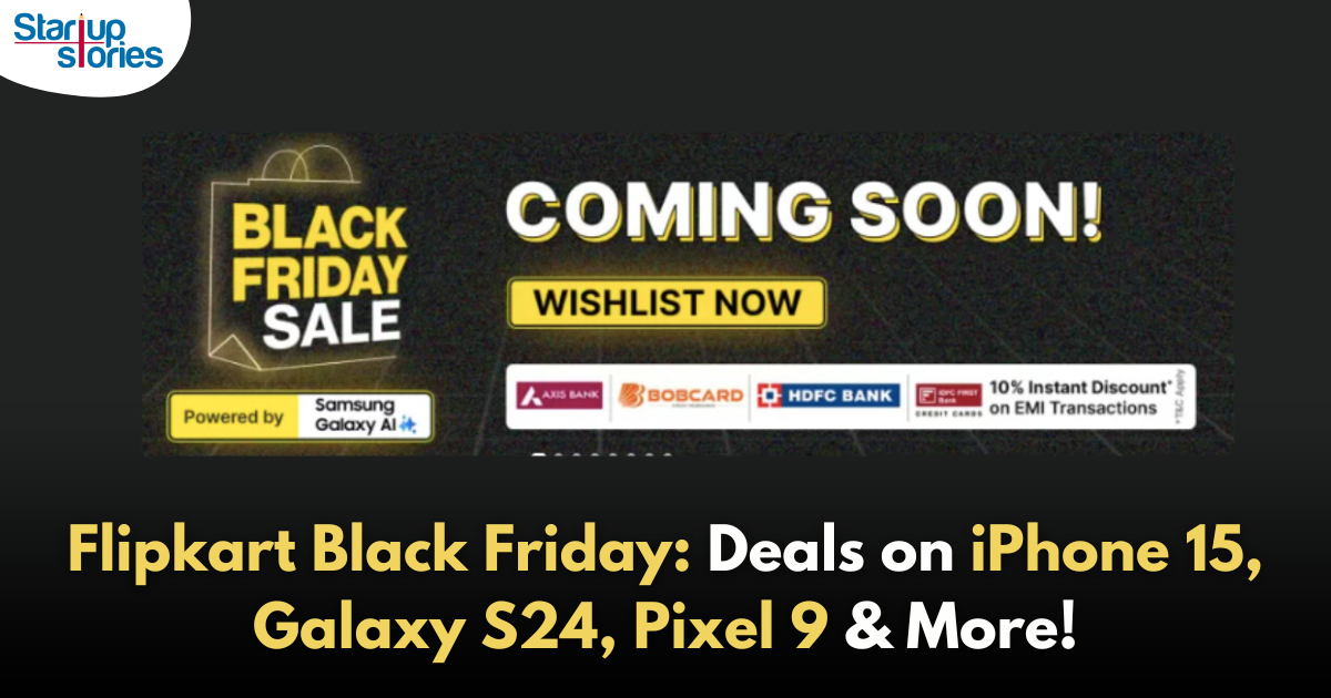 Flipkart Black Friday sale - StartupStories