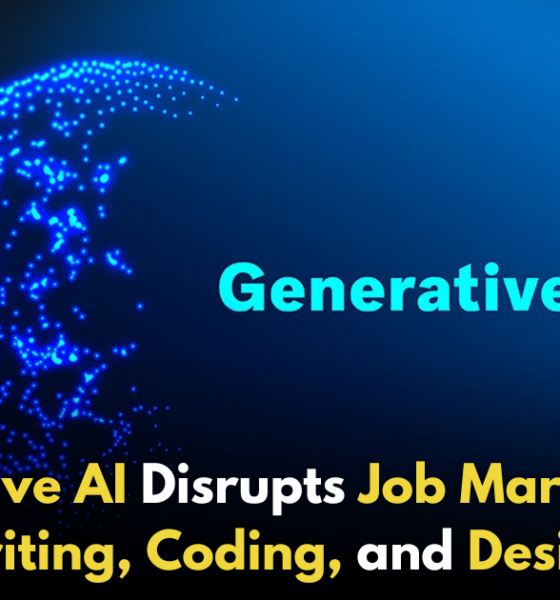 Generative AI is Changing the Job Market: New Data Shows Significant Decline in Writing, Coding, and Design Jobs!