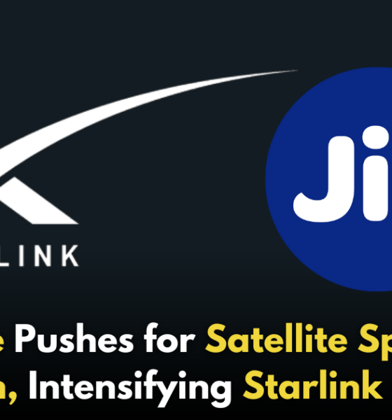 Reliance Pushes for Satellite Spectrum Auction in New Showdown with Starlink!