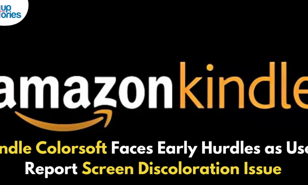 Kindle Colorsoft Users Report Distracting Yellow Strip on Screen