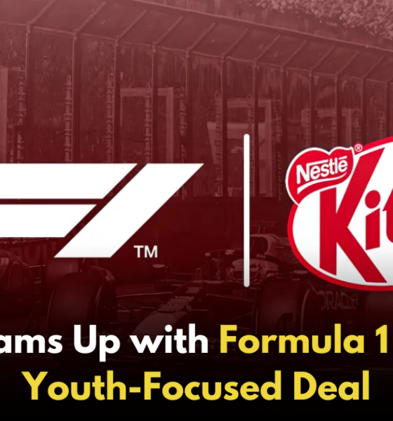 Nestles KitKat Signs Landmark Formula 1 Sponsorship Deal Under New CEOs Vision