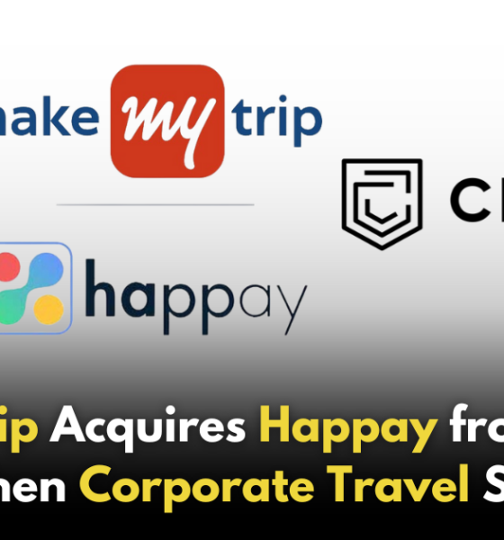 MakeMyTrip Acquires Happay from CRED, Strengthens Leadership in Corporate Travel Solutions!