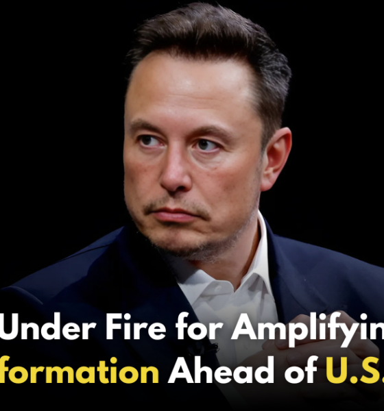 Elon Musk's Policies on X Fuel Surge in Election Misinformation!