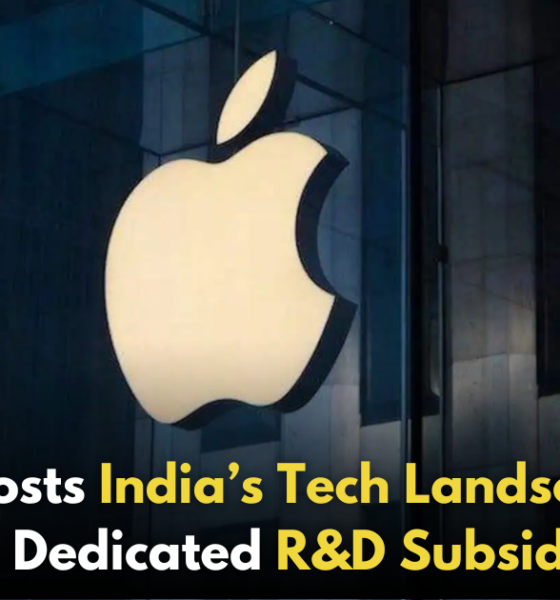 Apple Inc. Establishes First R&D Subsidiary in India!