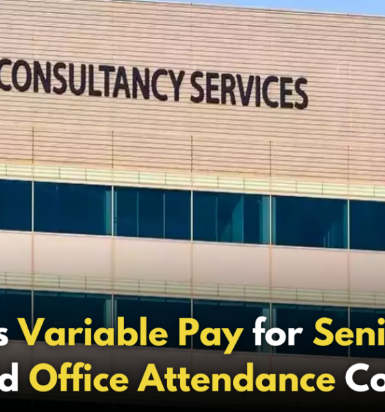 TCS Reduces Variable Pay for Senior Staff, Despite Office Attendance Compliance!