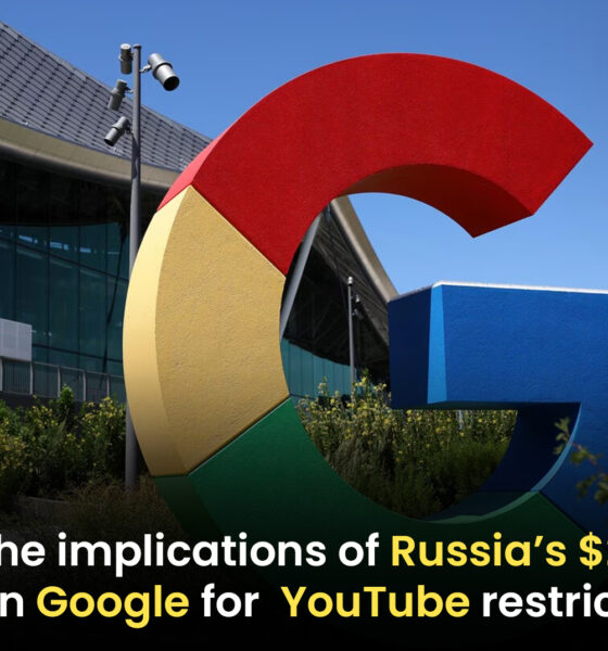 Russia Imposes Astronomical $2.5 Decillion Fine on Google Over YouTube Restrictions: A New Era of Digital Regulation!,Startup Stories,Startup Stories India,Inspirational Stories 2024,Latest Technology News and Updates,2024 Technology News,Tech News,startup news,Russia Google fine,YouTube restrictions Russia,$2.5 decillion fine,digital regulation Russia,Google censorship,YouTube content policies,Russia tech regulations,Google Russia news,fines on tech companies,digital rights Russia,online platform regulations,international tech law,YouTube legal challenges,Google compliance issues,social media regulations Russia,Russia fines Google,Russia fines Google Over YouTube restrictions,Russia,YouTube Restrictions,YouTube,Google