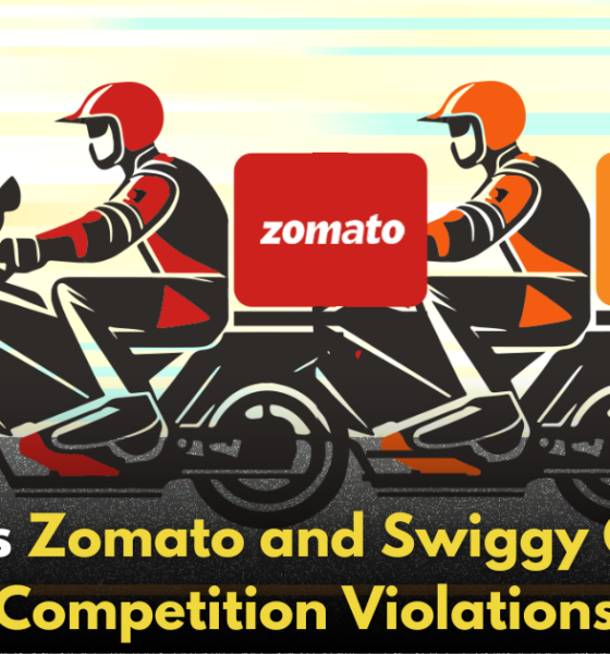 Zomato and Swiggy Found in Violation of Competition Laws by India’s CCI