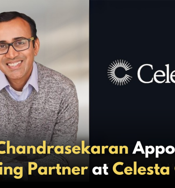 Anand Chandrasekaran Joins Celesta Capital as Managing Partner!