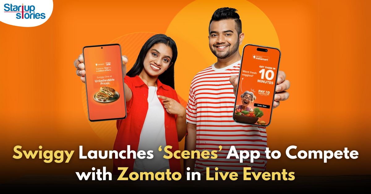 Swiggy Takes on Zomato with New ‘Scenes’ App for Live Events!