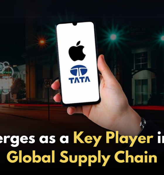 Tata Emerges as a Key Player in Apple's Supply Chain!