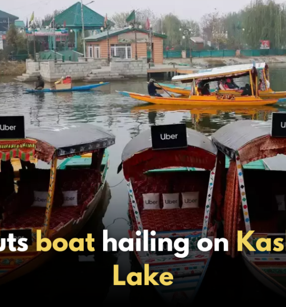 Uber Takes to the Waters: Launches Boat-Hailing Service on Kashmir's Dal Lake