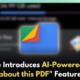 Google Brings AI to PDFs with "Ask about this PDF" Feature