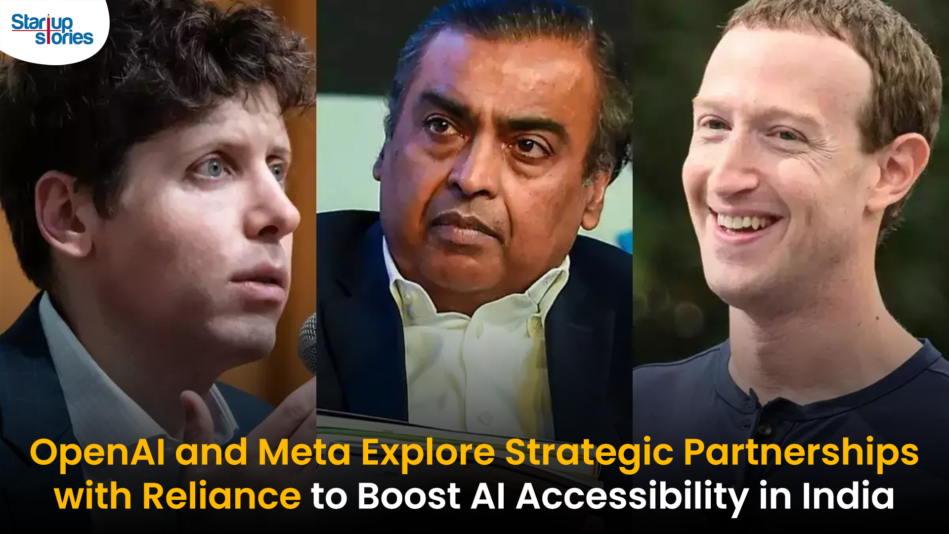 Transforming India's AI Landscape: OpenAI and Meta's Collaborative Talks with Reliance Industries