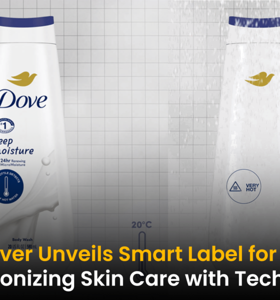 Unilever Introduces Innovative Color-Changing 'Smart Label' for Dove